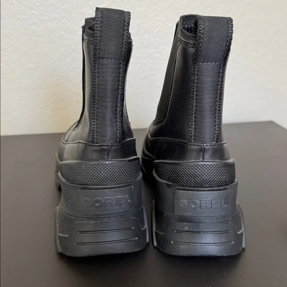 Sorel Black Waterproof Ankle Boots - Picture 2 of 3